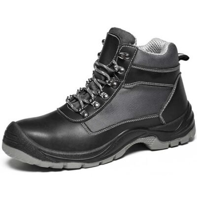 Anti-smash Safety Shoes Wholesale with smooth leather