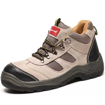 Breathable work safety shoes