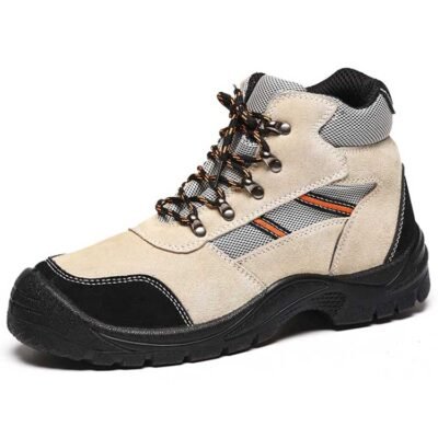 Glassfiber Kevlar Suede Leather Safety Shoes