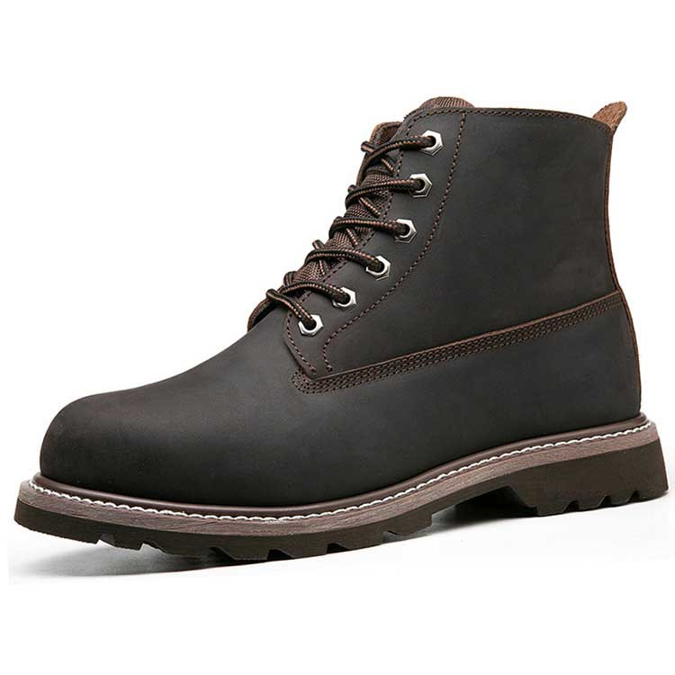Goodyear Welted Safety Shoes Crazy Horse Leather