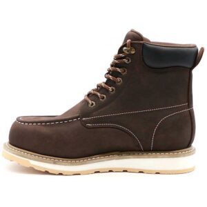 Goodyear welted work footwear leather