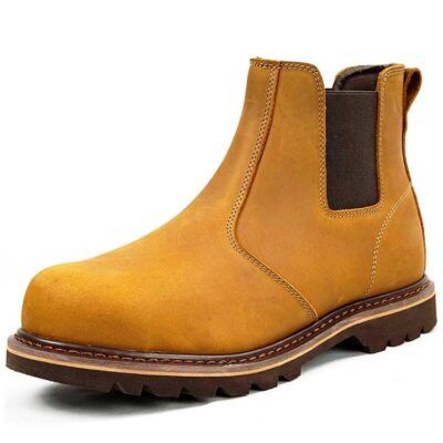 Leather Goodyear Welted Safety Boots