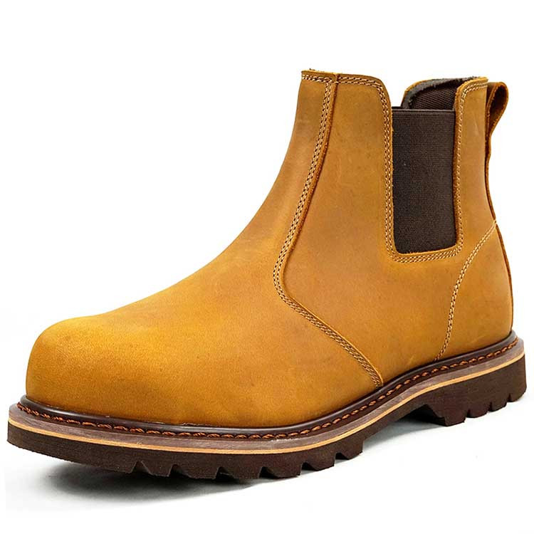 Leather Goodyear Welted Safety Boots