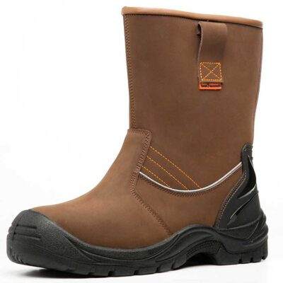 Leather Security Boot