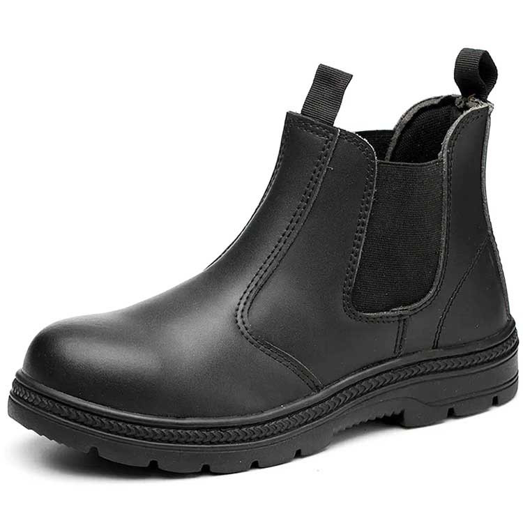Men Black Safety Boots