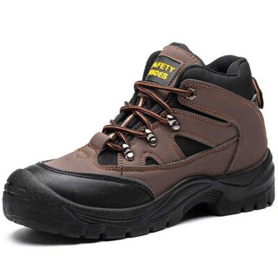 Microfiber Leather Safety Shoes