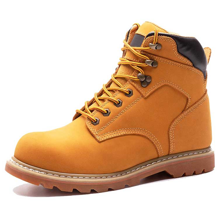 Nubuck Leather Safety Work Shoes