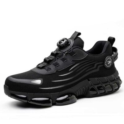 Rotating Button Safety Shoes