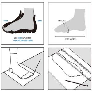 SAFETY SHOES SIZE CONVERSION CHART