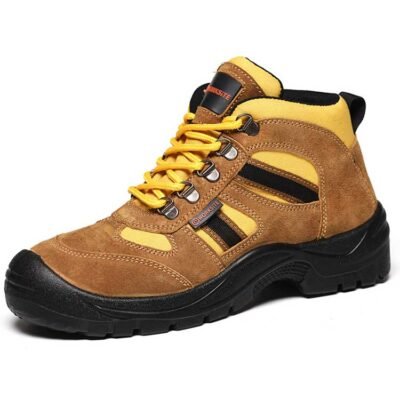 Suede Breathable Anti Puncture Shoes