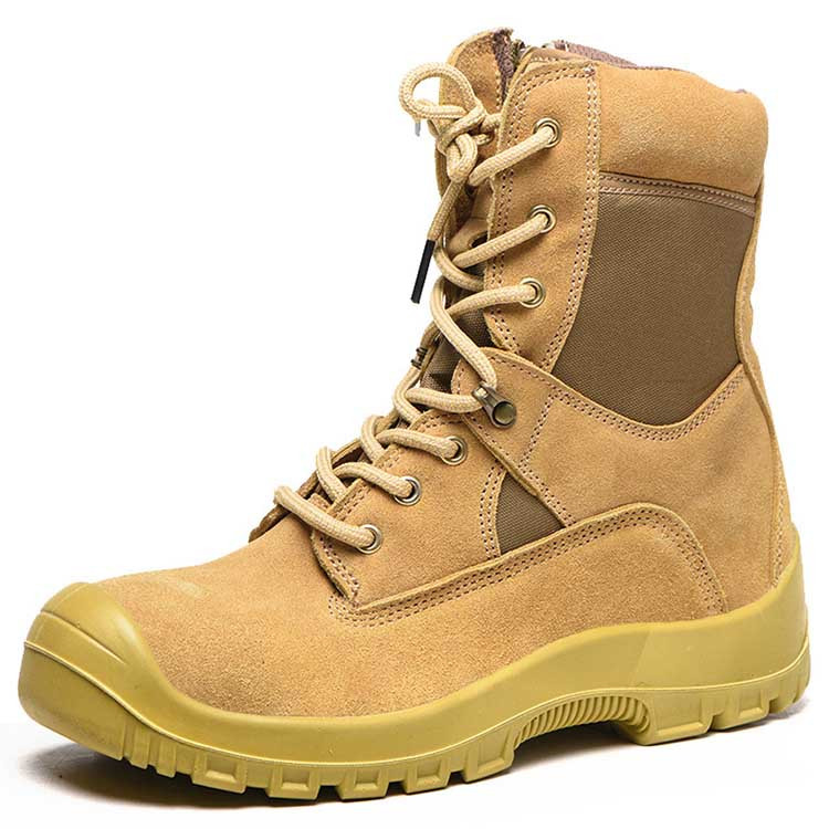 Suede Leather Work Safety Boots