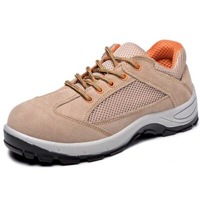 Suede Steel Toe Work Shoes