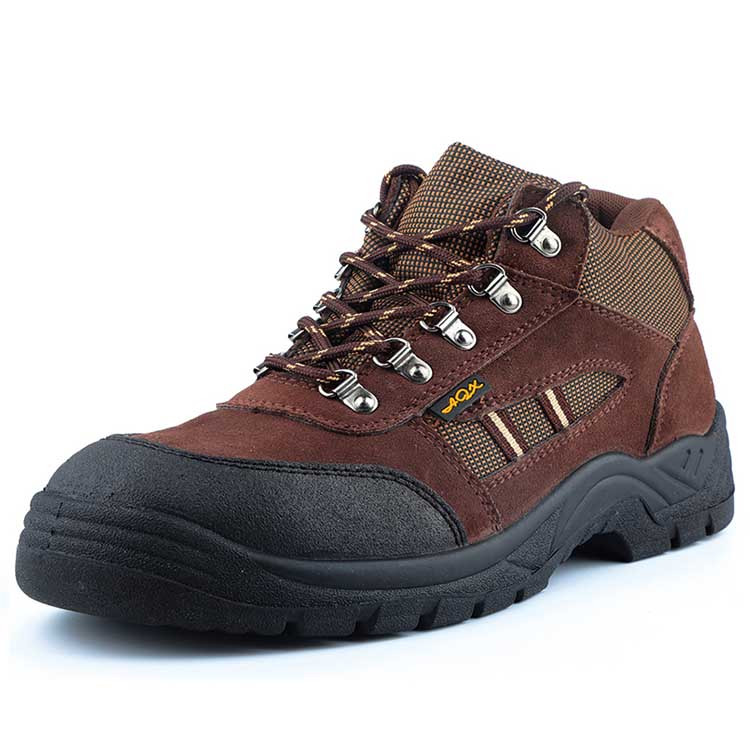 brown safety shoes